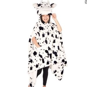 Member's Mark Cow Print Cozy Critter Blanket Wrap